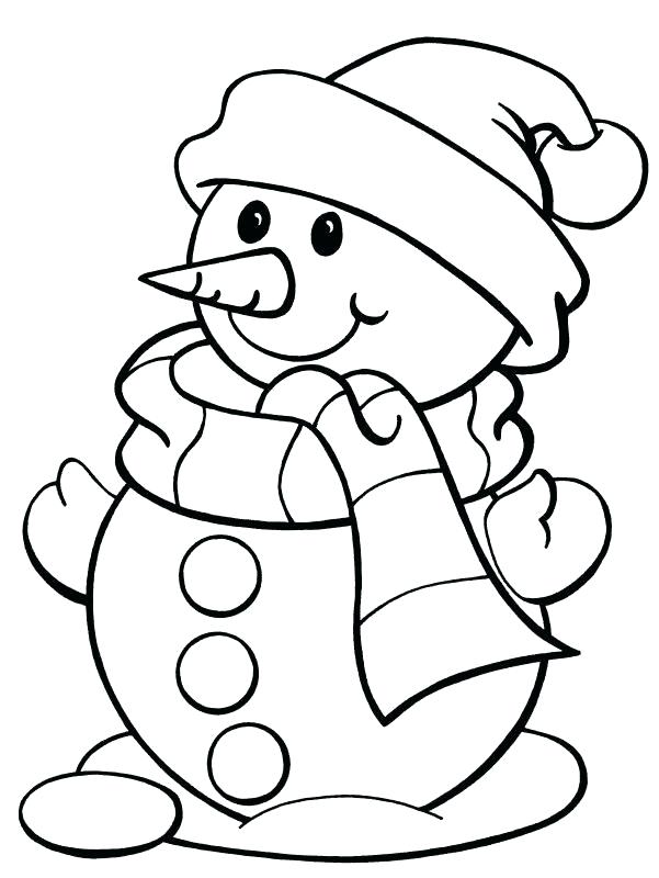 601x800 Printable Christmas Coloring Pages Pdf Free For Preschool Top
