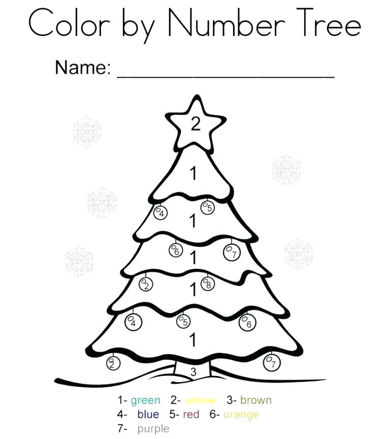 768x864 Printable Christmas Tree Coloring Pages Plus Color Pages