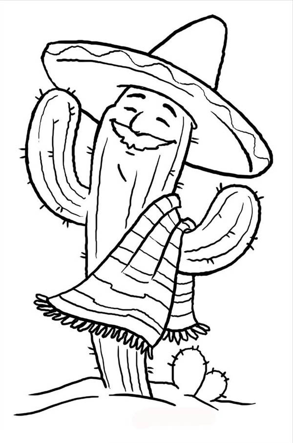 600x907 Fiesta Coloring Pages Cinco De Mayo Coloring Pages