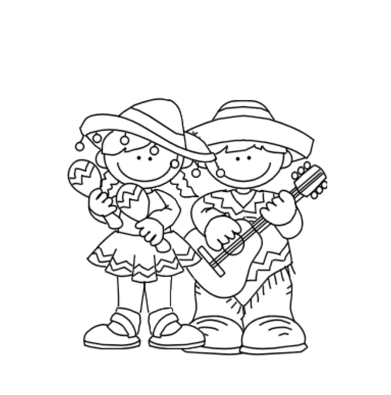 1275x1287 Free Printable Cinco De Mayo Coloring Pages For Kids Best Inside