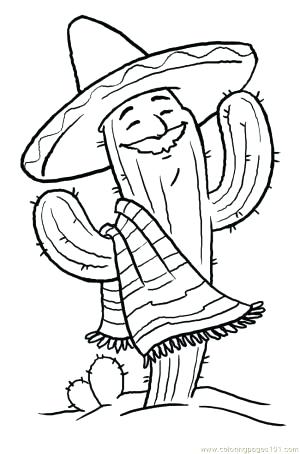 300x454 Cinco De Mayo Coloring Pages Free Printable Mayo Coloring Pages
