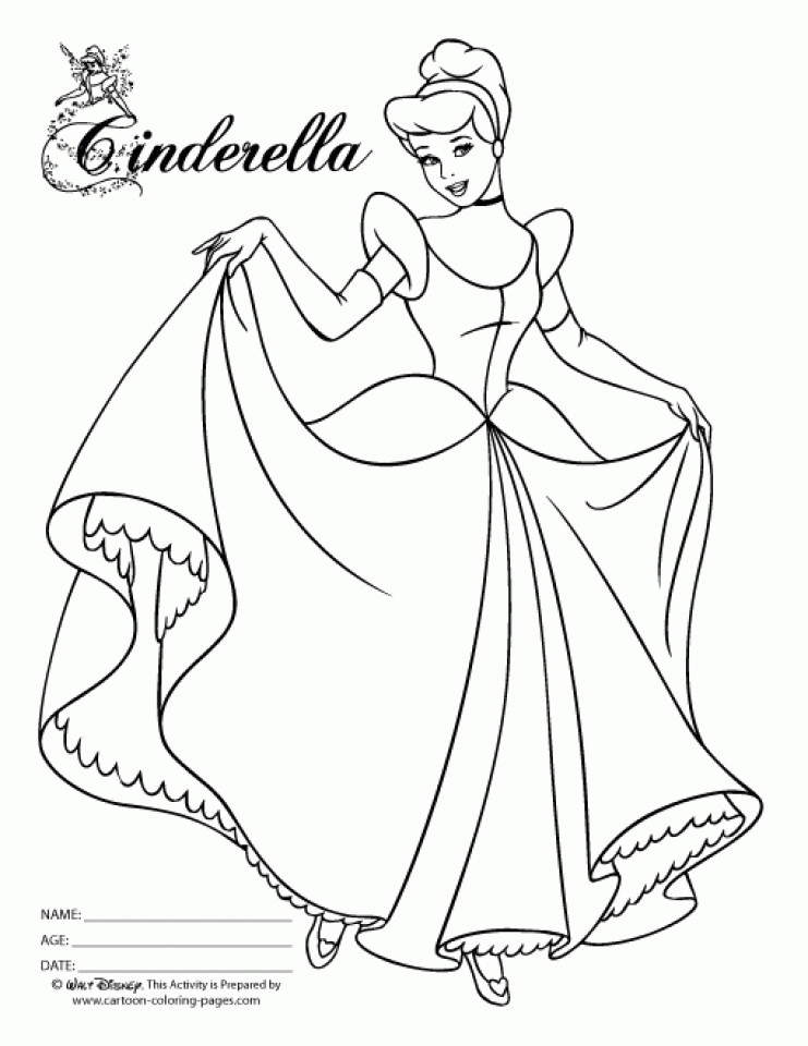 741x960 Cinderella Coloring Pages Free Beautiful Free Printable Disney