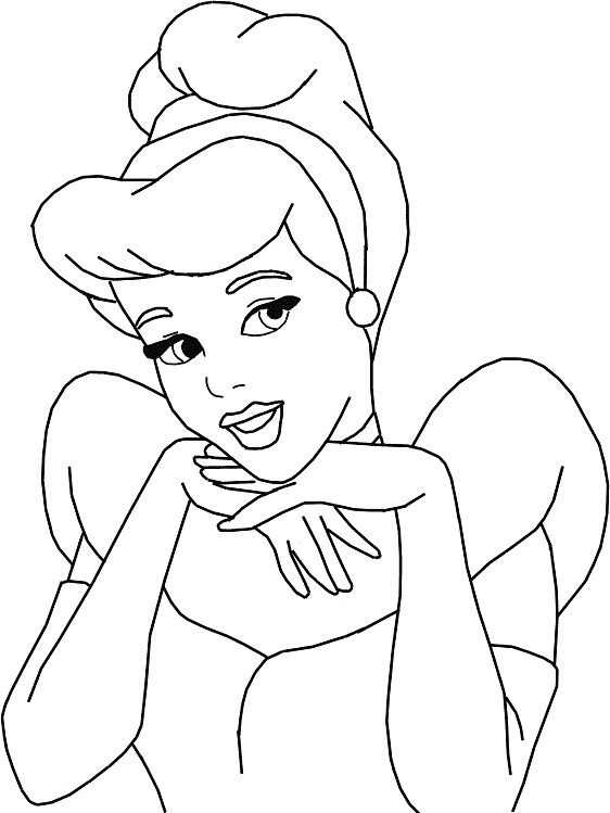 562x749 Disney Princess Coloring Page Inspirational Free Printable