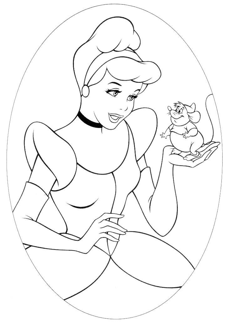725x1032 Free Coloring Pages To Print Lovely Free Printable Cinderella