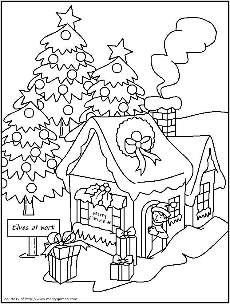748x989 Free Christmas Coloring Pages For Adults