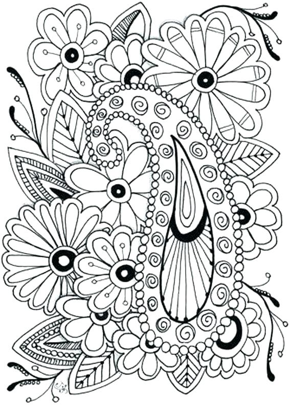 567x794 Coloring Pages Flowers Printable Coloring Pages Flowers Adult