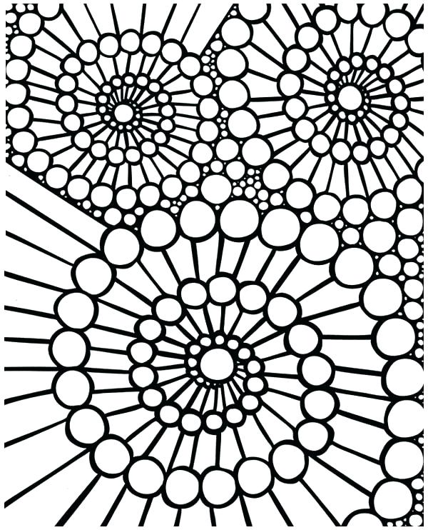 600x742 Geometric Coloring Designs Download Geometric Coloring Pages Free
