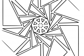 273x183 Geometric Coloring Pages Shapesable Free Design For Adults