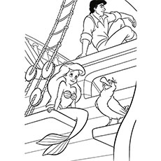 230x230 Top Free Printable Little Mermaid Coloring Pages Online