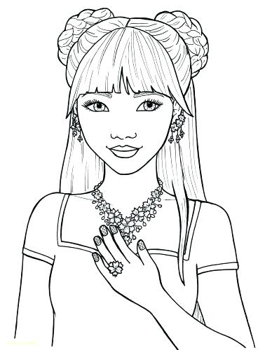388x500 Coloring Pages Girls Girl Coloring Page Coloring Pages Girl Scouts