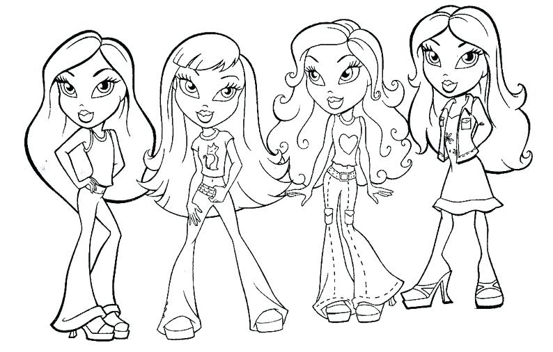 794x506 American Girl Coloring Page Girl Doll Coloring Pages To Print Free