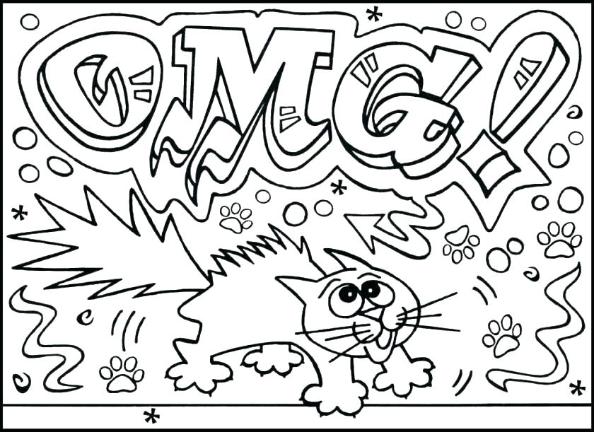 840x611 Cool Coloring Pages For Older Kids Cool Coloring Pages For Older