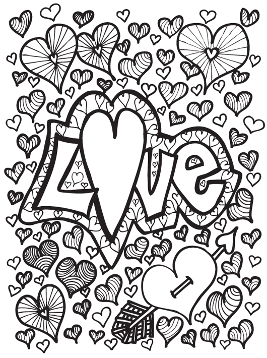 530x710 Coloring Pages For Teens