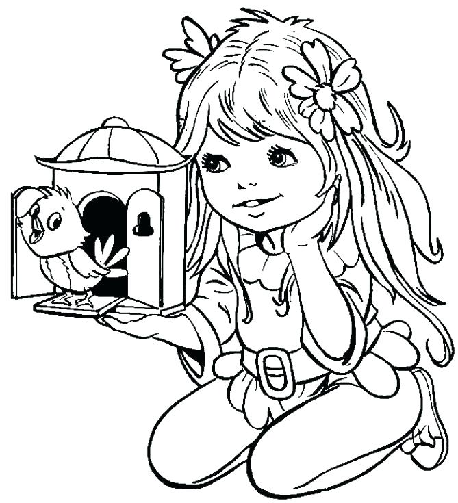 669x735 Free Printable Coloring Pages For Girls Coloring Pages For Girls