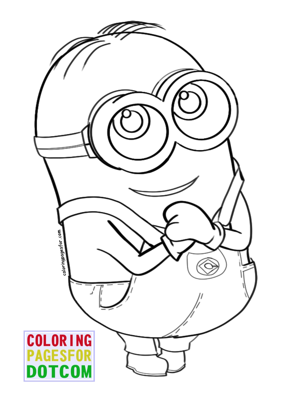 1000x1400 Minions Coloring Pages Free Printable