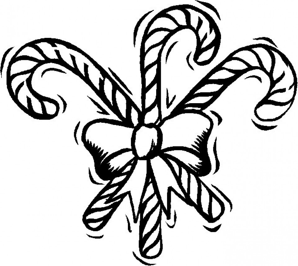 960x856 Launching Coloring Pages Of Candy Canes Simple Cane Page Free
