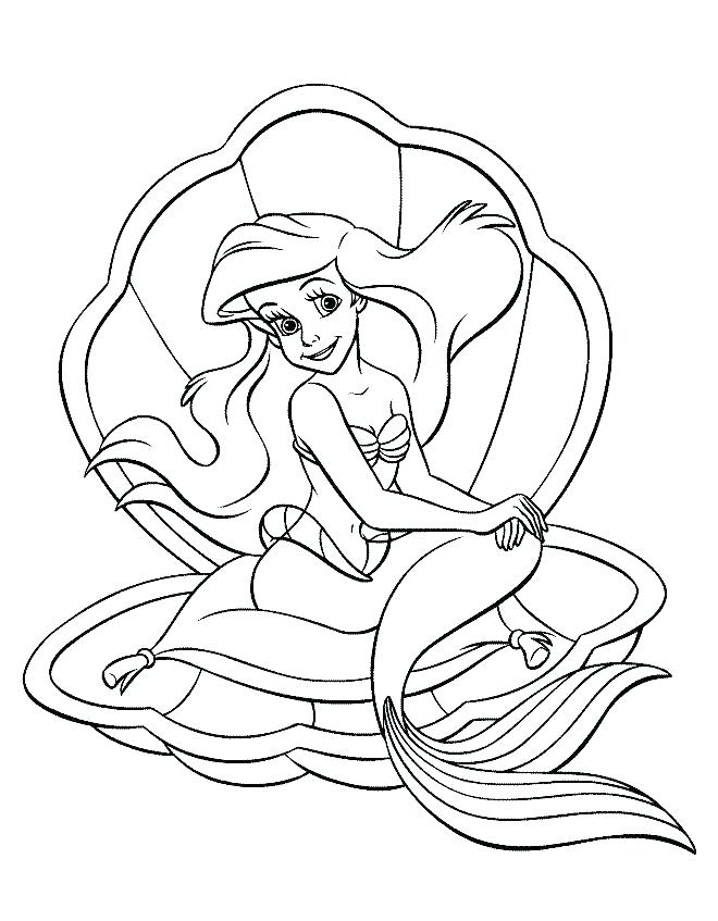 660x847 Disney Coloring Pages Princess Free Color Pages Free Mermaid Free
