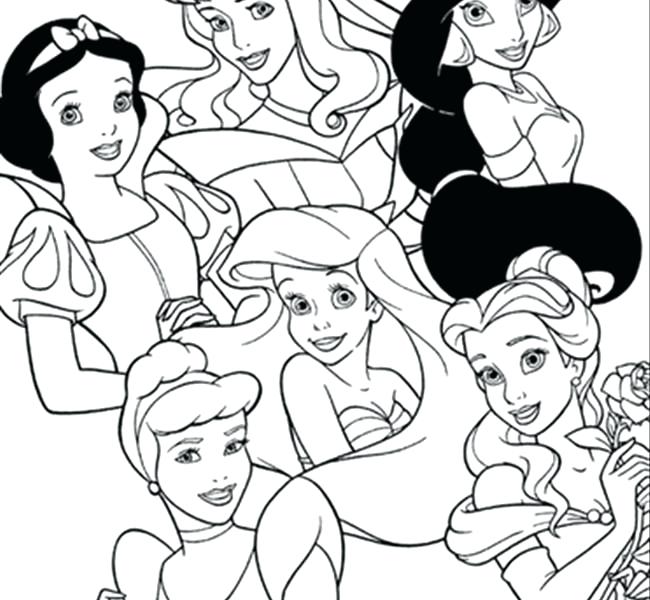 650x600 Free Disney Princess Coloring Pages Princess Coloring Pages Print