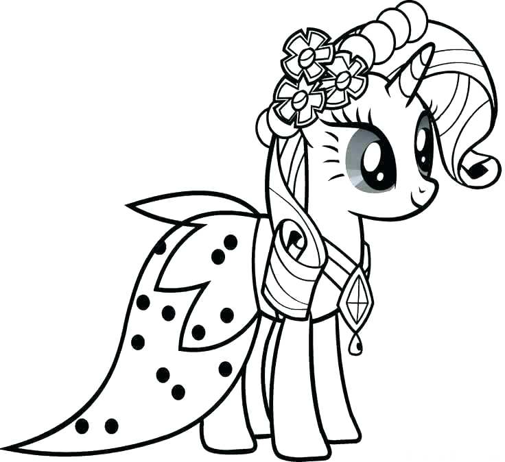736x674 Printable Coloring Pages My Little Pony My Little Pony Coloring