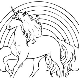 268x268 Unicorn Coloring Pages For Adults Give The Best Coloring Pages