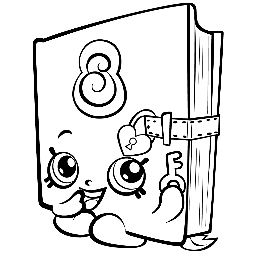 1024x1024 Creative Decoration Shopkins Printable Coloring Pages Shopkins