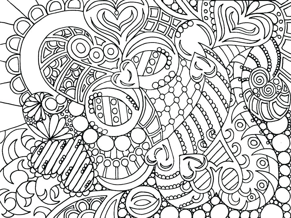 940x703 Adult Coloring Pages Easy Printable Complex Coloring Pages Easy