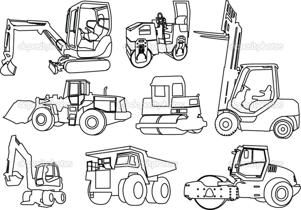 1024x714 Free Construction Coloring Pages Printable Construction Coloring