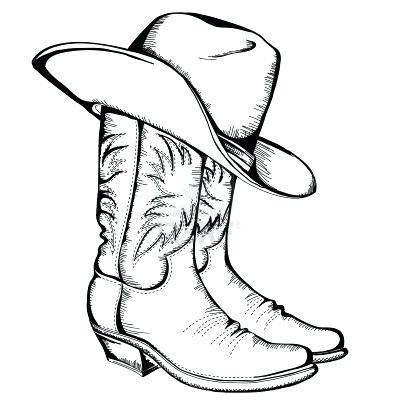 Free Printable Cowboy Coloring Pages at GetDrawings | Free download