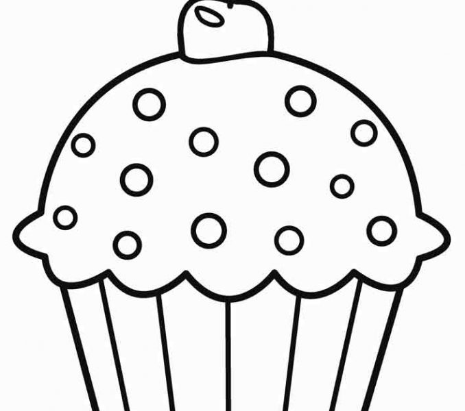 678x600 Cupcakes Coloring Pages Print Coloring Pages Download Coloring