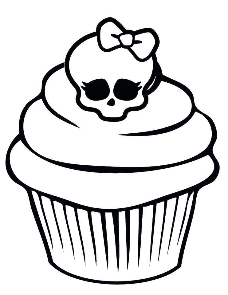 742x960 Free Printable Cupcake Coloring Pages Cupcakes Coloring Pages