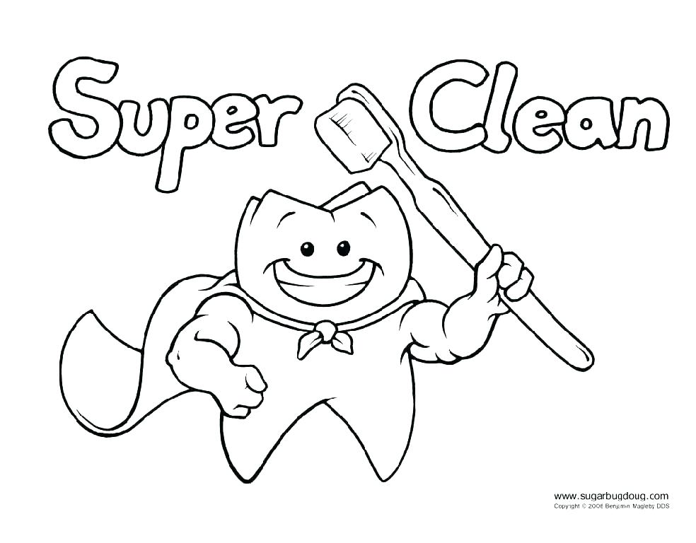 984x768 Health Coloring Pages Free Printable Dental Coloring Pages Also