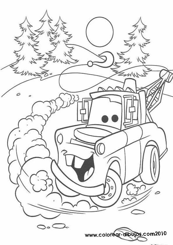 595x842 Free Printable Disney Cars Coloring Pages