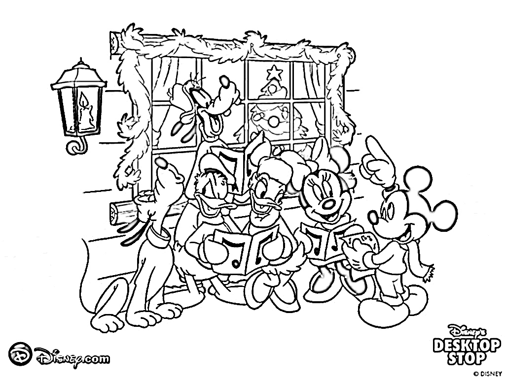 1024x768 Inspirational Free Printable Disney Christmas Coloring Pages