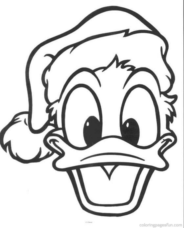 645x800 Printable Disney Christmas Coloring Pages