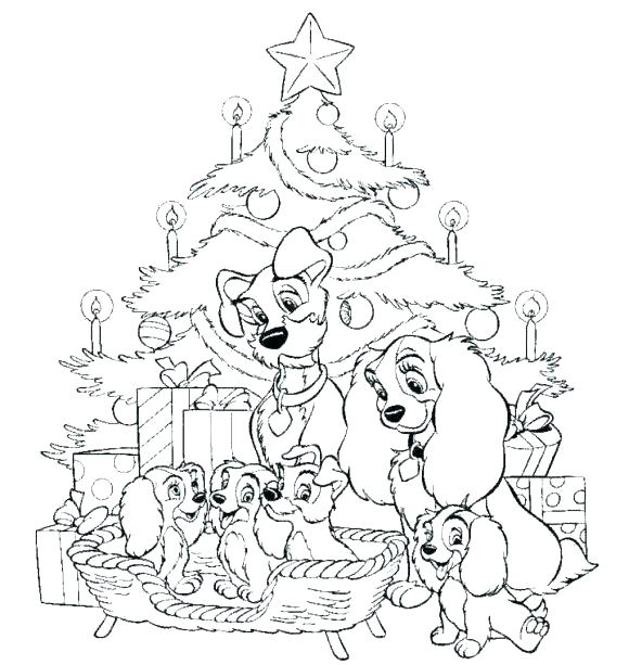 580x613 Free Printable Disney Christmas Coloring Pages