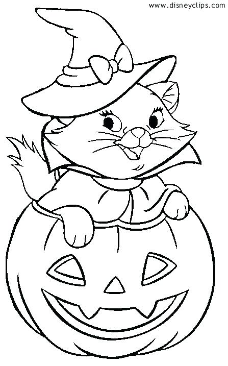 447x717 Marvelous Free Disney Halloween Coloring Pages Usedauto Club