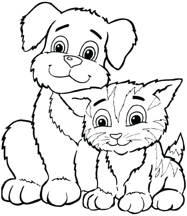 618x713 Dog Coloring Pages Free Online Free Coloring Pages Dogs Free
