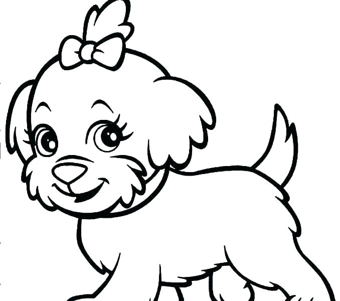 678x600 Coloring Pages Dogs Printable Vanda