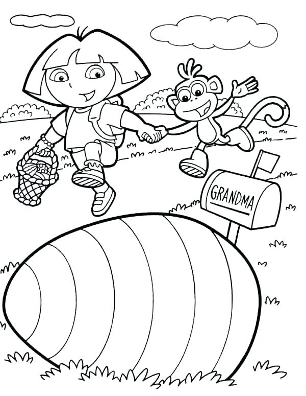 600x775 Dora Explorer Coloring Pages The Explorer Coloring Pages Stock