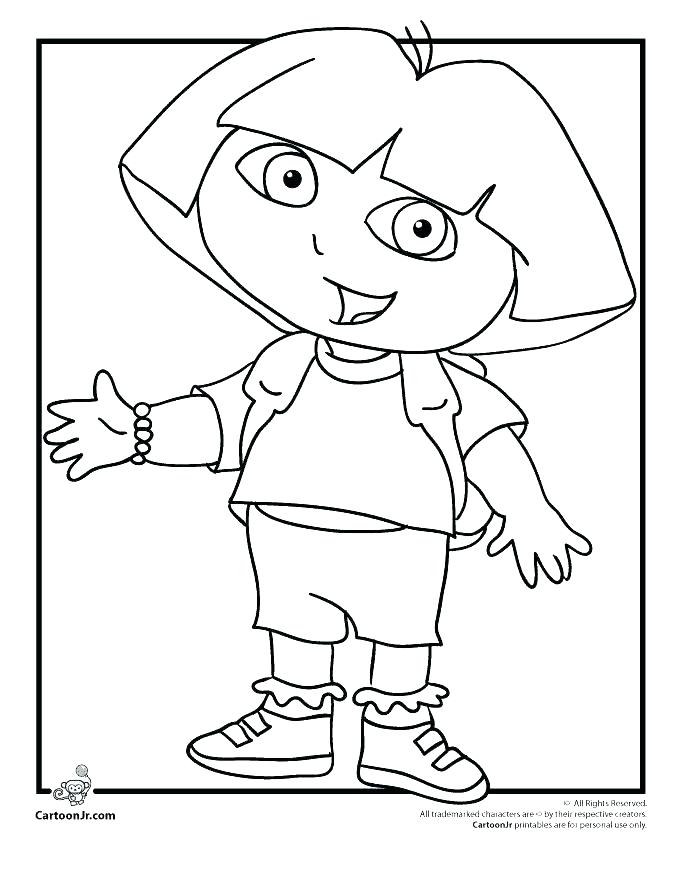 680x880 Dora Printable Coloring Pages Mermaid Coloring Pages Printable