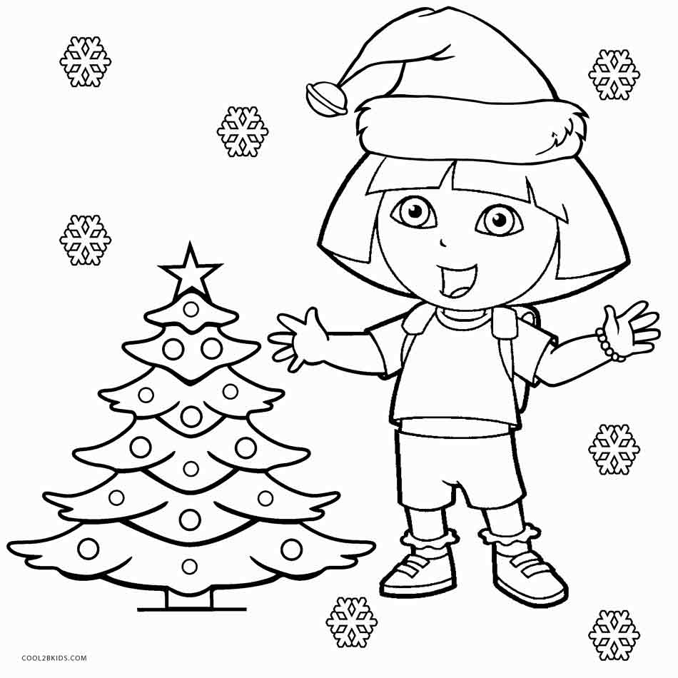 950x950 Free Printable Dora Coloring Pages For Kids