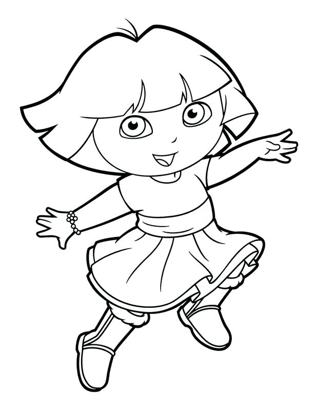 612x792 Dora Printables