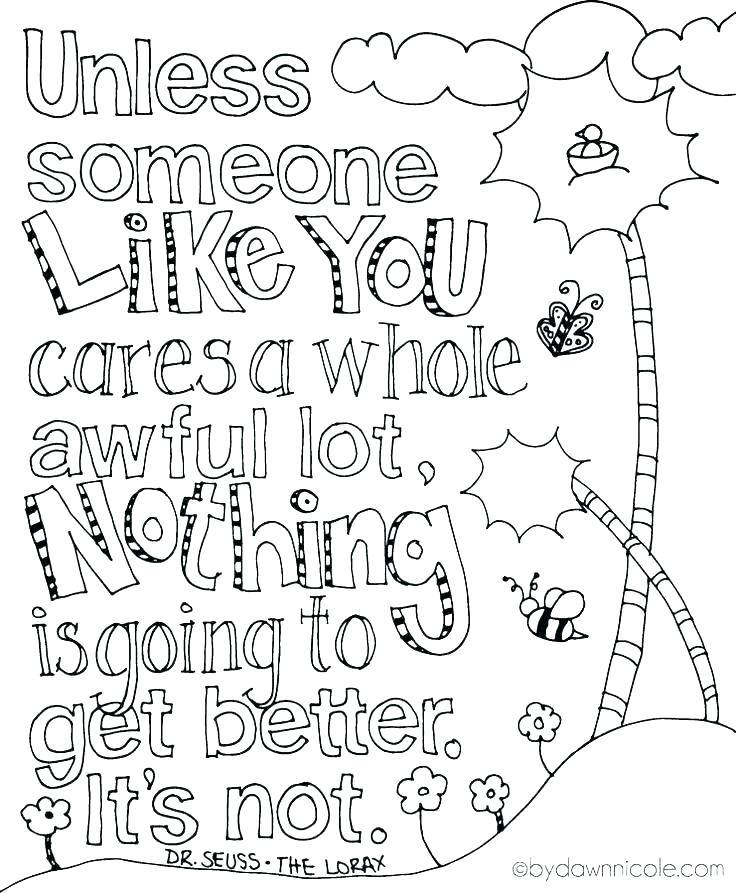 736x893 Dr Seuss Characters Coloring Pages Printable The Coloring Page