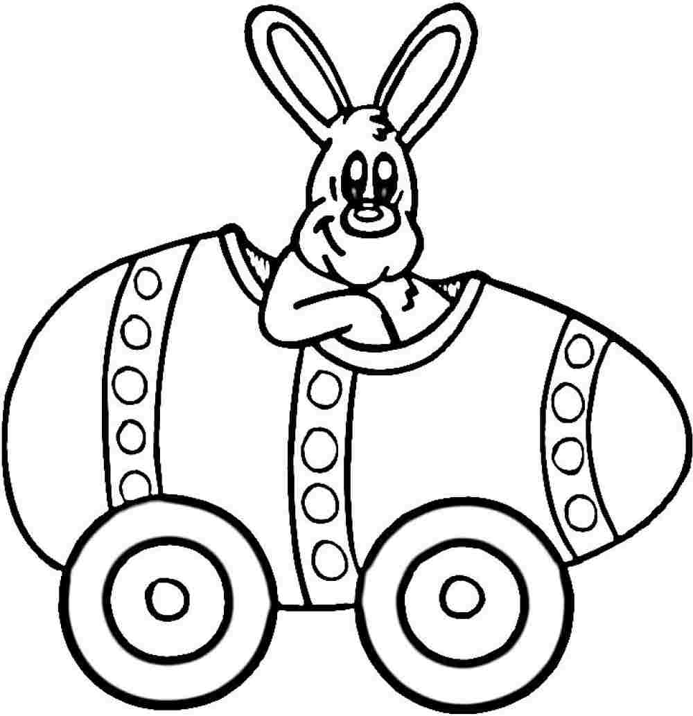 1000x1034 Easter Bunny Coloring Pages Happy Spring Womanmate Com Throughout