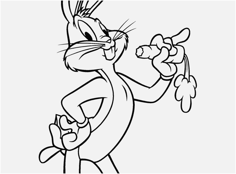 827x609 Free Printable Easter Bunny Coloring Pages Footage Bugs Bunny