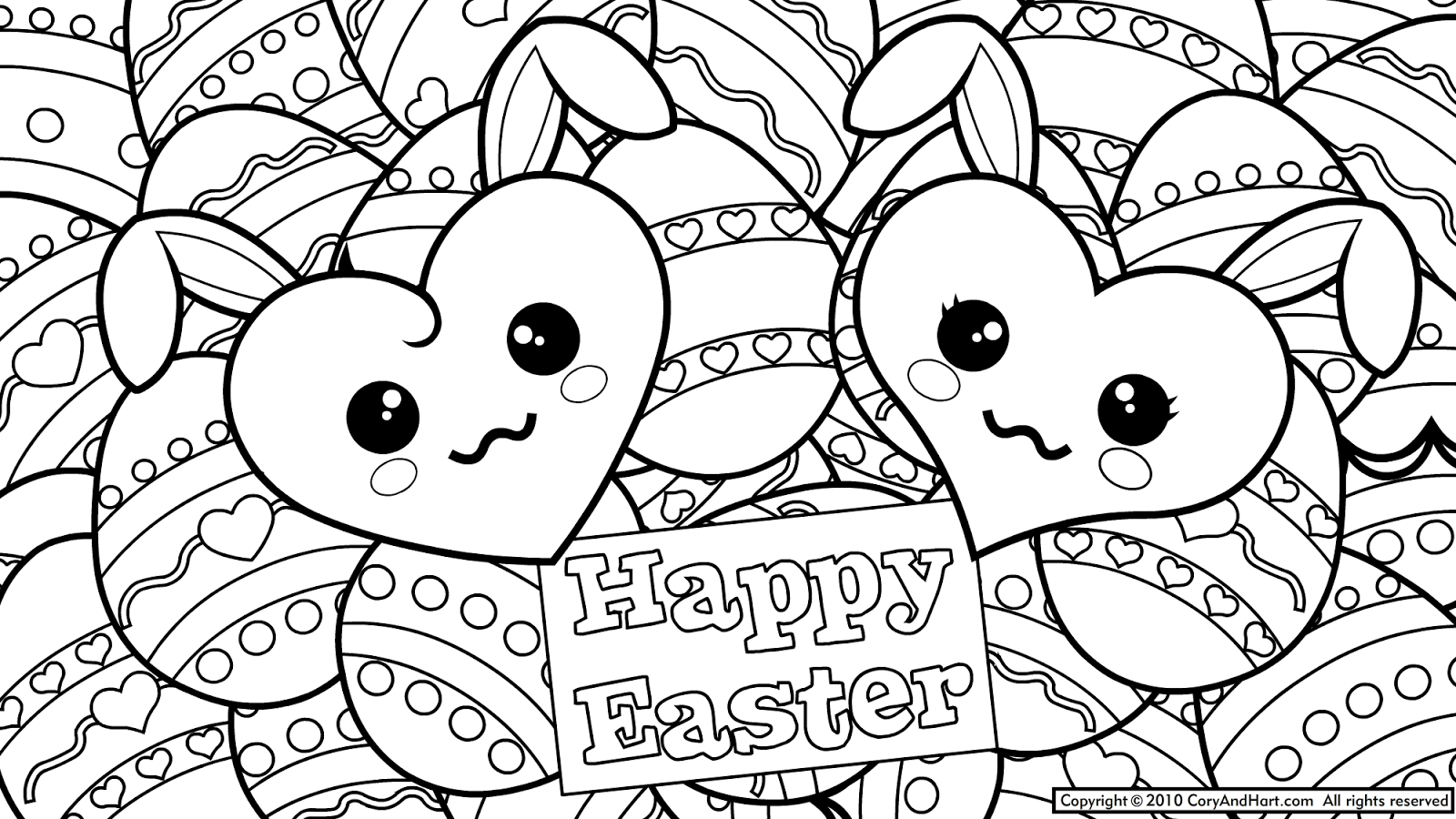 1600x900 Creative Designs Printable Easter Coloring Pages Adult Jesus Kids