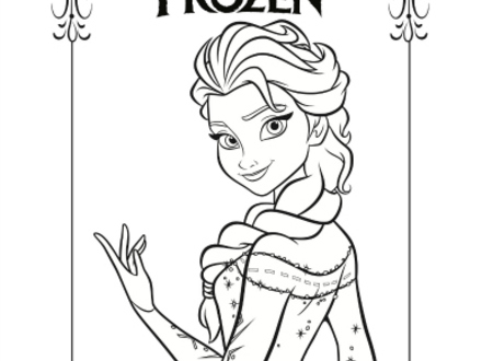 440x330 Printable Elsa Coloring Pages, Disney Frozen Printable Coloring