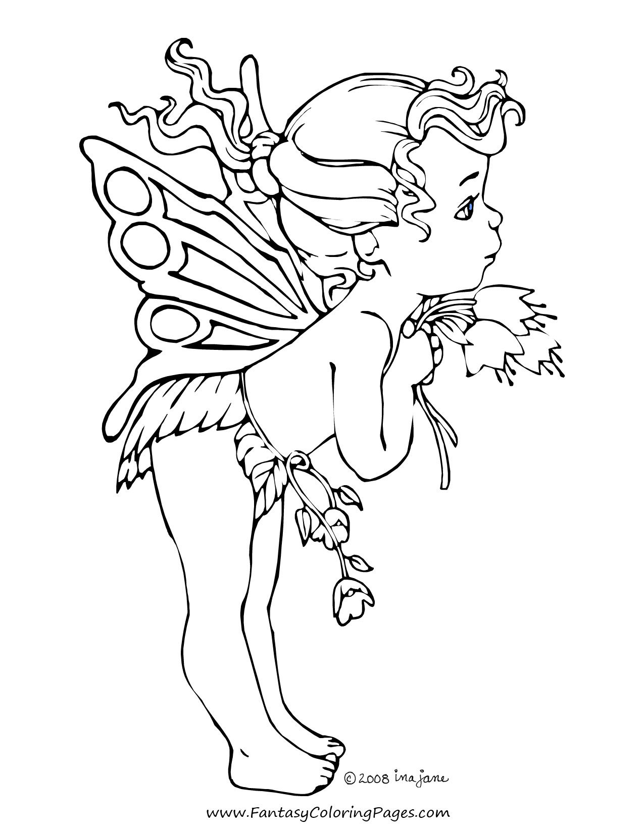 1275x1650 Free Printable Fairy Coloring Pages For Kids Fairy, Adult