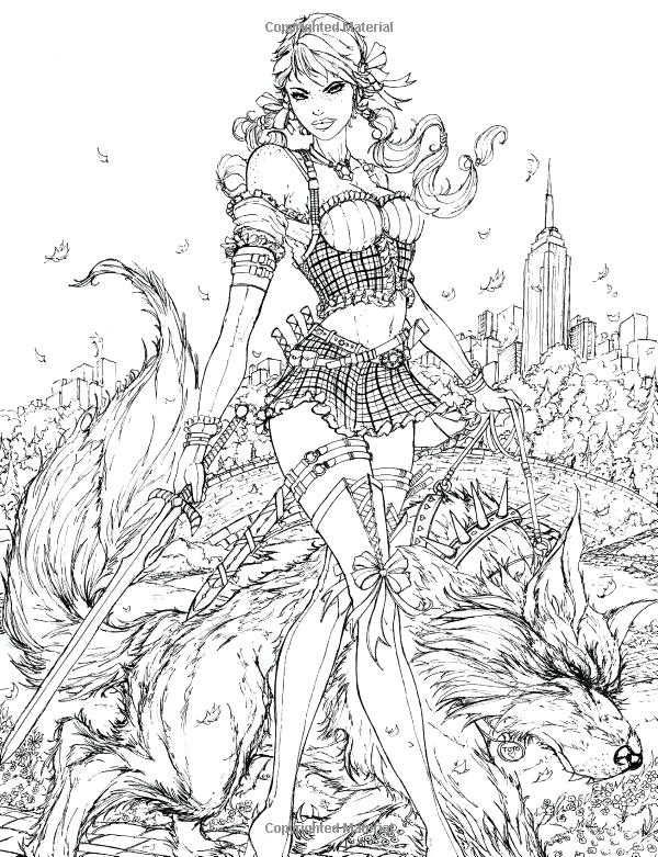 600x781 Fairy Coloring Pages To Print Fairy With Cone Shaped Hat Fairies