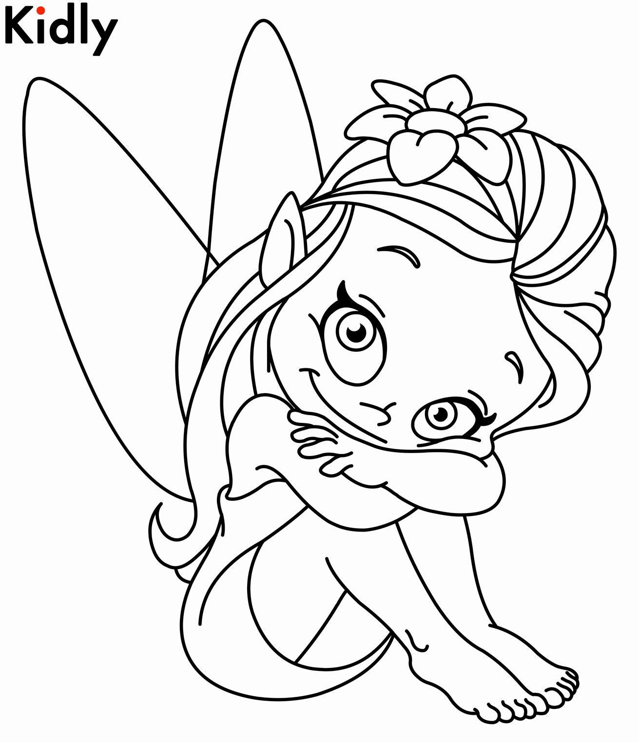1311x1525 Unique Fairies Coloring Pages Free Printable Fairy For Kids